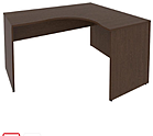 Стол угловой Riva правый (венге цаво, 1400х1200х750 мм)