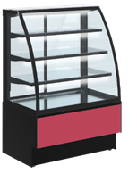 Витрина кондитерская CRYSPI ВПС ADAGIO LX 900 Д со встроенным агрегатом