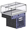 Прилавок кондитерский холодильный (динамика) встраиваемый REFETTORIO RKC11D Drop In, 00-0098596