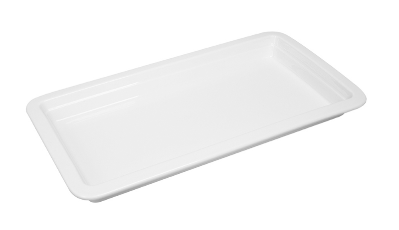 <b>Гастроемкость</b> керамическая CORONE GN 1/3 З22х1б8хЗ0 мм белая [LQ- QK15077]