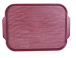 Поднос МАСТЕРГЛАСС 45*35,5см. вишневый 1730, 16559