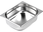 <b>Гастроемкость</b> нерж. сталь ТАРА.РУ 1/2, 325x265х100 metal