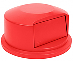 Крышка выпуклая для контейнеров RUBBERMAID BRUTE на 166 литров, FG264788RED