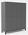 Шкаф модульный ДИКОМ УНО-342 на ножках, цвет корпуса — антрацитово-серый RAL 7016, двери - 7038, 31.1307-221
