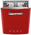 Машина посудомоечная встраиваемая SMEG HOME ST2FABRD2 60 см, красная