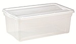 Ящик универсальный RESTOLA 5 литров 330х190х120 мм, прозрачный, 431275001