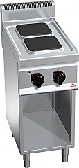 Плита электрическая 2-конфорочная BERTO'S E7PQ2M, 18721600