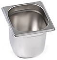 <b>Гастроемкость</b> LUXSTAHL из нержавеющей стали GN 1/6 176х164х150 мм, га25