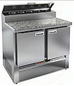 Стол холодильный для пиццы HICOLD PZE2-11GN (1/6)  камень
