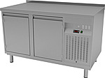 Стол холодильный под противни GASTROLUX СОК2-147/2Д/Sp с буковой столешницей