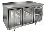 Стол холодильный HICOLD GNG 11 HT О + задняя стенка из нержавеющей стали