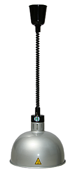 Лампа инфракрасная HURAKAN HKN-DL750 серебро