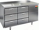 Стол морозильный HICOLD GN 33/BT O