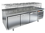 Стол холодильный под тепловое оборудование HICOLD GN 222/TN LT