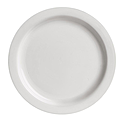 Тарелка из меламина диаметром 23 см молочного цвета CARLISLE PCD209