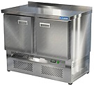 Стол морозильный КАМИК СМНБ-20107 (нижний агрегат, с бортом) 1000*700*850 2 двери