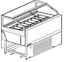 Витрина холодильная для мороженого IFI SAM80 GELATO VBD H 1200 L 1125 UC, EY_129262