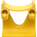 Держатель настенный DELEX TEKNIK AB FBK, желтый, 15150-4