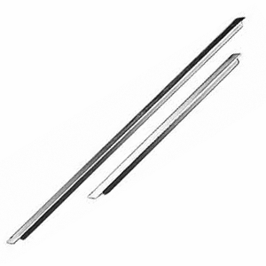 Направляющая для гастроемкостей MATFER 1/3, 1/4, 1/6, 1/9 сталь нерж., L=325, B=21мм серебристая, 04013002