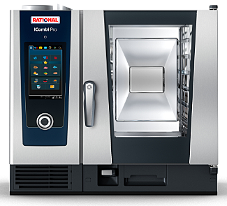 Пароконвектомат газовый RATIONAL iCombiPro 6-1/1, дверь с левым открытием, CB1GRRA.0001244