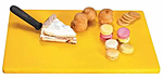 Доска разделочная пластиковая PROFF CUISINE 400*300*20 мм, зеленый желтый, 92001113