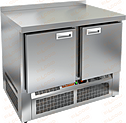 Стол морозильный HICOLD GNE 11/BT О + задняя стенка