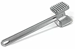 Молоток для отбивания мяса PROFF CUISINE JQ-AL095 26 см, алюминий, 92001541