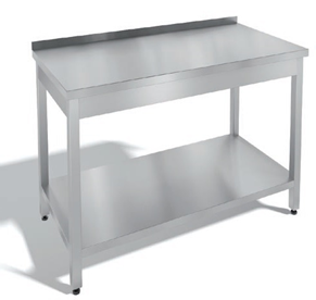 Стол производственный АЛТЭК СБП 8/7/7 отступ сзади 100 мм неразборный