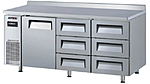 Стол холодильный TURBO AIR KWR18-3D-6-600 с бортом