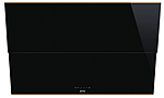 Зонт вытяжной SMEG HOME KSVV90NRA 90 см, черное стекло,профиль медный