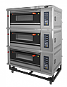 Шкаф пекарский подовый газовый GRILL MASTER ШЖГ/3 (400 С, с пароувлажнением), 13092