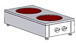 Плита-вок индукционная HEIDEBRENNER ETK-I-W два вока, ICCBB