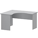 Стол эргономичный левый СТУ-Л 160*120*76, цвет светло-серый