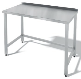 Стол производственный АЛТЭК С2БП 4/7 борт 100 сзади и справа