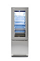 Шкаф холодильно-морозильный FHIABA KS7490TGT3 левая навеска двери, со стальными боковинами