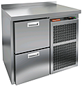 Стол охлаждаемый HICOLD GN 2 BR2 TN