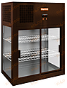 Витрина настольная пристенная холодильная HICOLD VRH 790 Brown