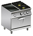Плита газовая 2 конфорки + сплошная поверхность с духовкой MARENO NS7FG8GS, CR0599750