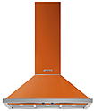 Зонт вытяжной SMEG HOME KPF9OR 90 см, оранжевый