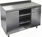Стол для кофемашин с бортом HICOLD НБМКМ-12/7Б