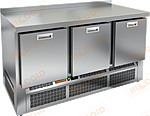 Стол холодильный HICOLD SNE 111/TN BOX + задняя стенка из нержавеющей стали