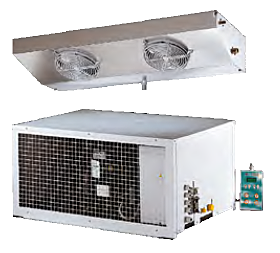 Сплит-система среднетемпературная RIVACOLD STM040Z012 для  установки на крыше холодильной камеры или напольная установка
