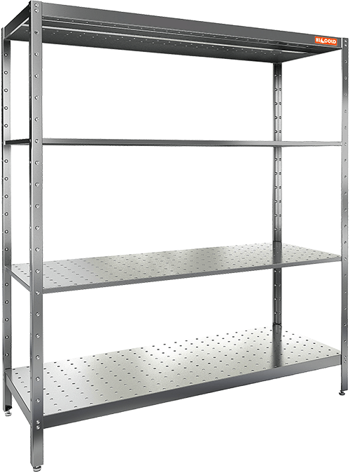 Стеллаж кухонный перфорированный HICOLD НСК-15/5 П