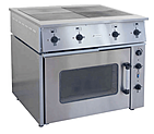 Плита электрическая четырехконфорочная ТУЛАТОРГТЕХНИКА ПЭ-0,48М, с жарочным шкафом