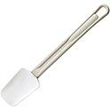 Лопатка кухонная PADERNO пластик,силикон ,L=325/90,B=60мм серый,белый, 12916-33