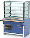 Витрина холодильная с дверками раздачи (3 полки) REFETTORIO RC43A Case 1505х700х1700(860)мм, С0000017085