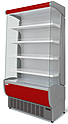 <b>Витрина холодильная</b> пристенная МХМ Флоренция ВХСп-0,6 красная, 4.324.060/4.324.060-300