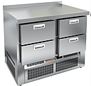 Стол холодильный HICOLD GNE 22/TN без столешницы