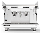 <b>Кофемашина</b> SANREMO Zoe SED (автомат) 2 высокие гр. белая