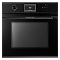 Шкаф духовой KUPPERSBUSCH BP 6332.0 S5, черное стекло, Black Velvet